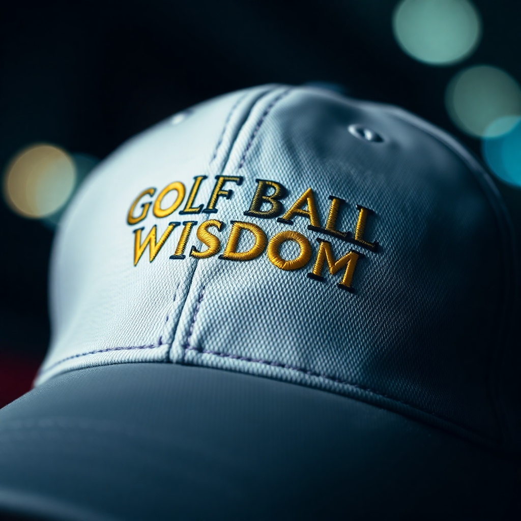 The iconic Golf Ball Wisdom logo, symbolizing resilience, growth, and the spirit of the game.