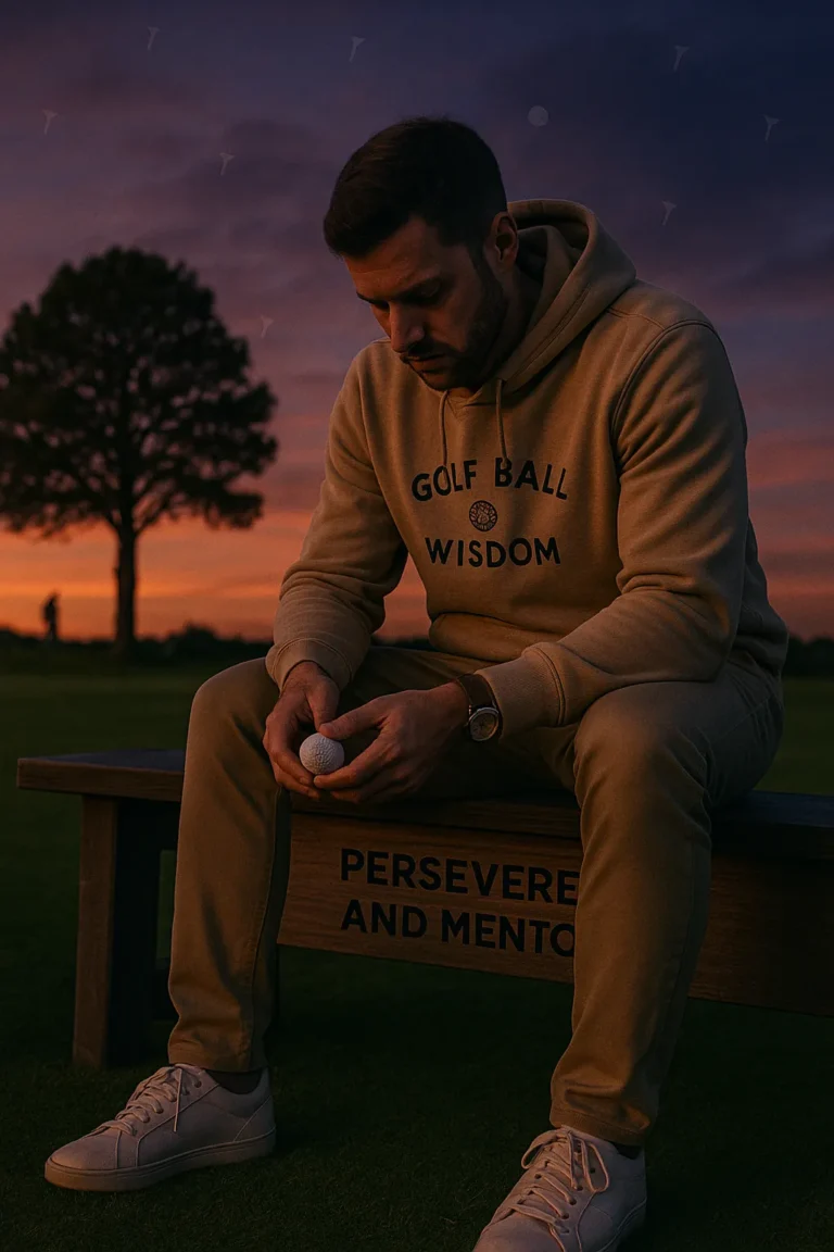 If I Could Talk: A Story from Your Golf Ball Wisdom Hoodie