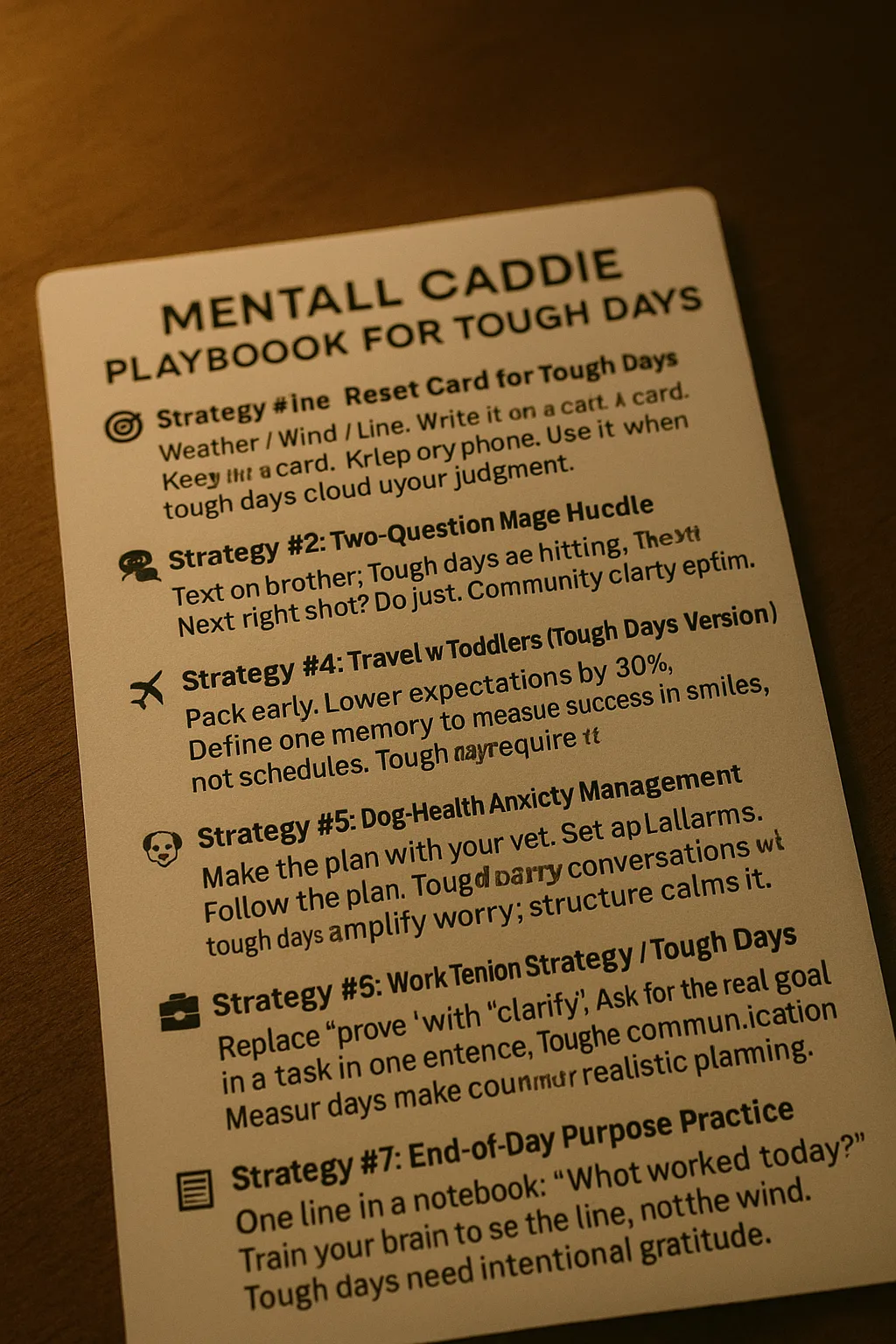steadier life playbook, a clear guide that supports a steadier life