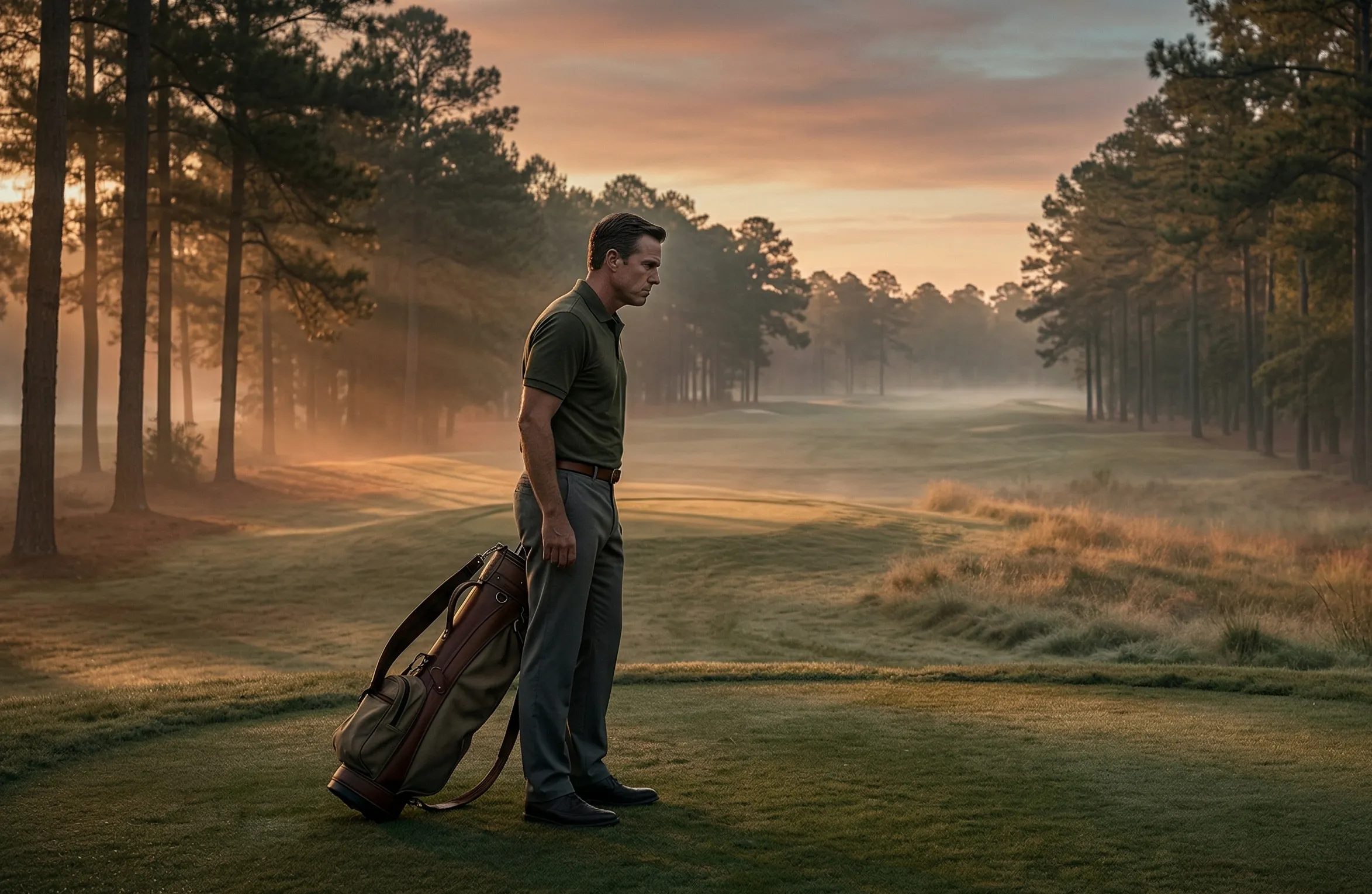 The first tee under pressure — Golf Ball Wisdom Field Notes