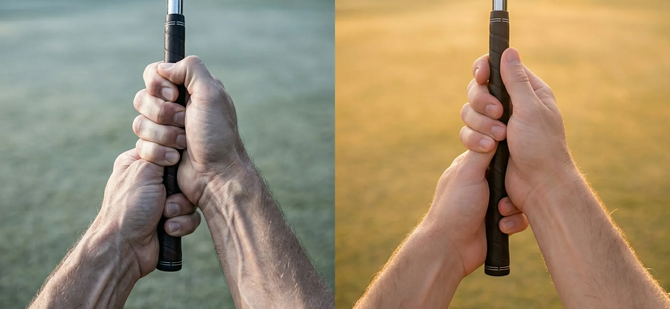 The grip — tension vs. release — Golf Ball Wisdom